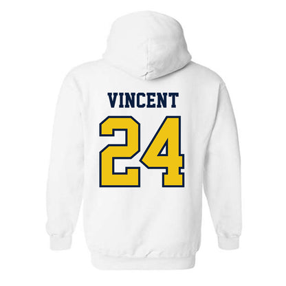 Michigan - NCAA Football : Jamarion Vincent - Classic Shersey Hooded Sweatshirt-1