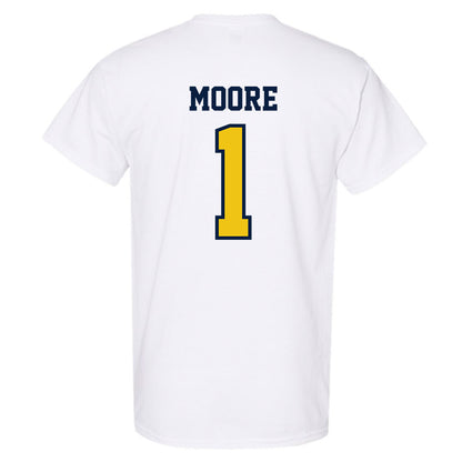 Michigan - NCAA Football : Rod Moore - Classic Shersey T-Shirt-1