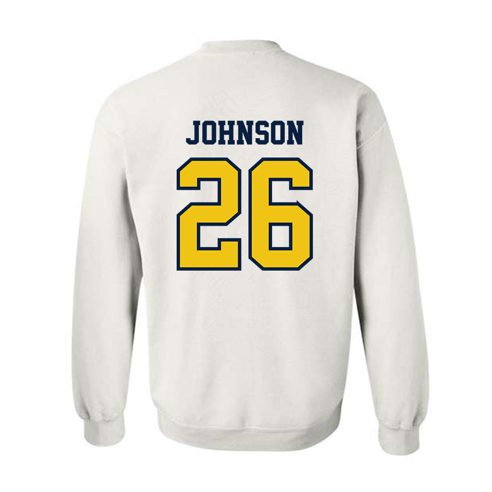 Michigan - NCAA Football : Donovan Johnson - Classic Shersey Crewneck Sweatshirt-1