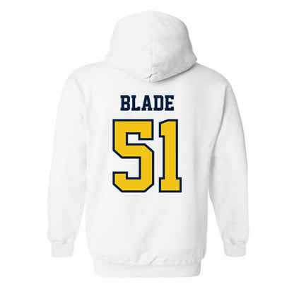 Michigan - NCAA Football : McHale Blade - Classic Shersey Hooded Sweatshirt-1
