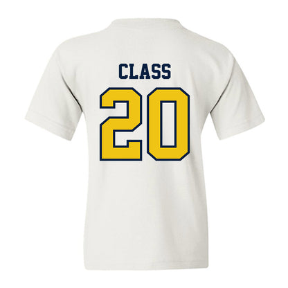 Michigan - NCAA Women's Lacrosse : Ava Class - Classic Shersey Youth T-Shirt-1