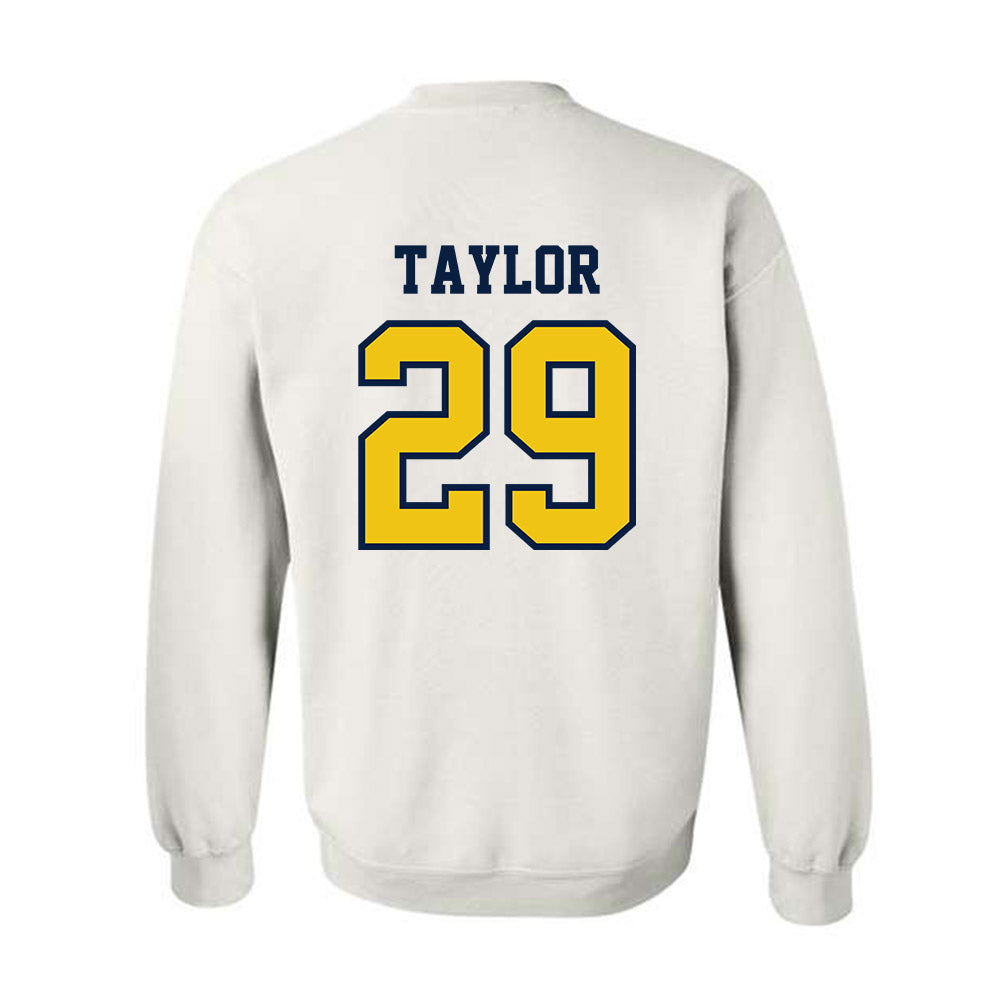 Michigan - NCAA Football : Chase Taylor - Classic Shersey Crewneck Sweatshirt-1