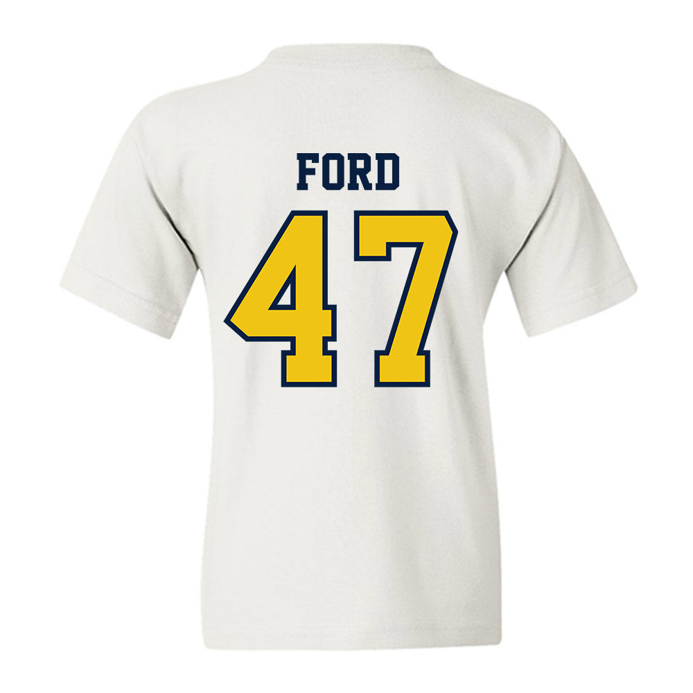 Michigan - NCAA Men's Lacrosse : Josh Ford - Classic Shersey Youth T-Shirt-1