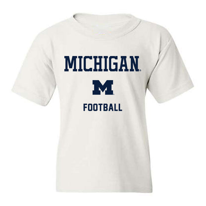 Michigan - NCAA Football : Gary Stacy - Classic Shersey Youth T-Shirt-0