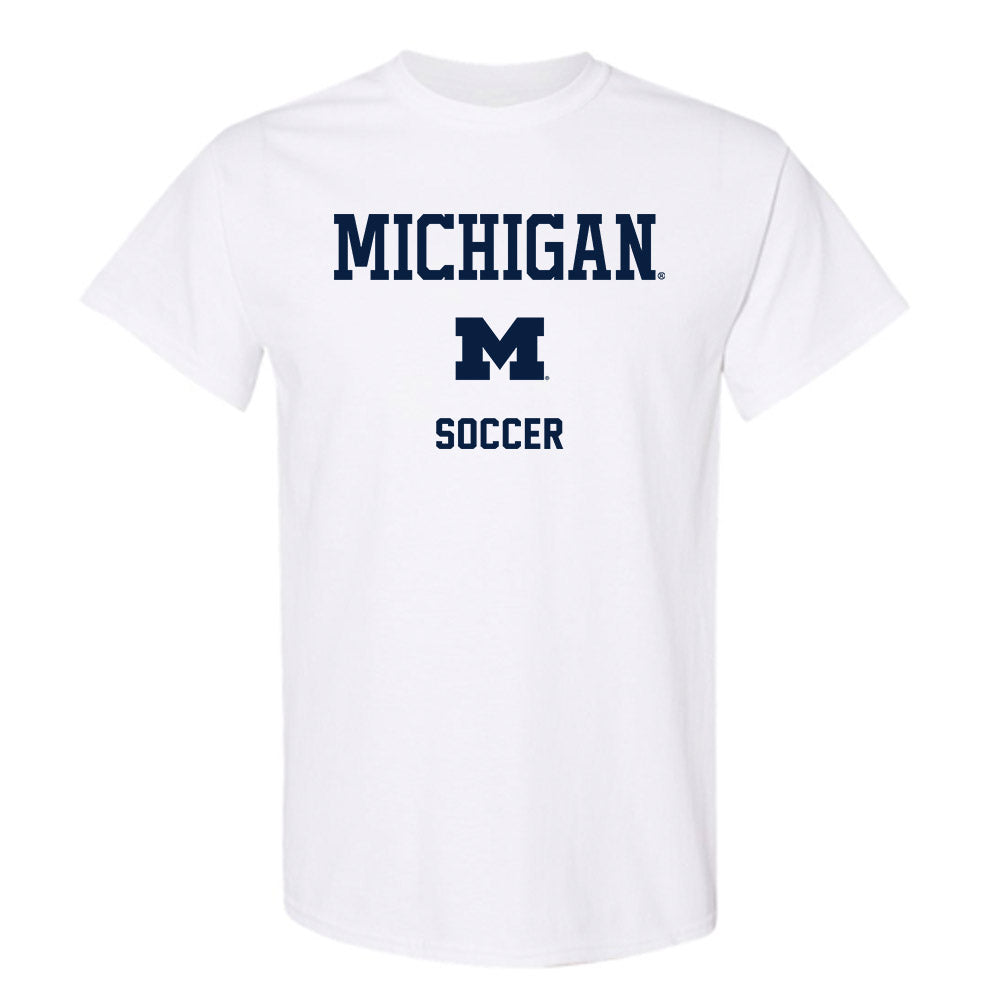 Michigan - NCAA Men's Soccer : Bode Saul - Classic Shersey T-Shirt-0