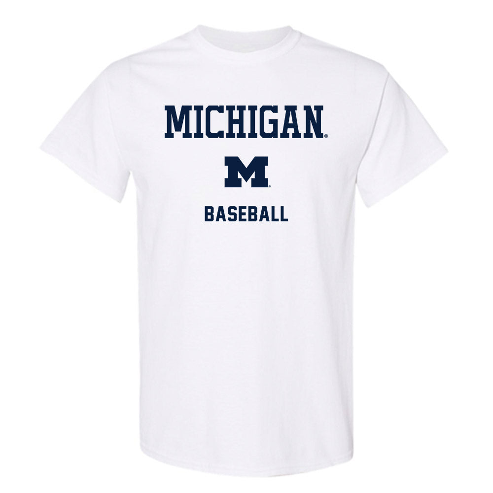 Michigan - NCAA Baseball : Cade Ladehoff - Classic Shersey T-Shirt-0