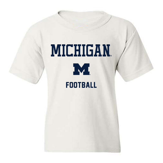 Michigan - NCAA Football : Bryce Wilcox - Classic Shersey Youth T-Shirt-0