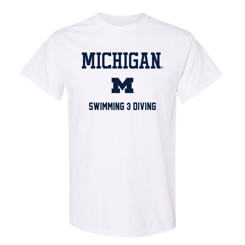 Michigan - NCAA Women's Swimming & Diving : Bella Sims - Classic Shersey T-Shirt-0