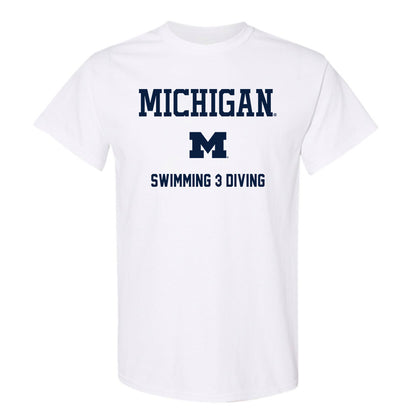 Michigan - NCAA Women's Swimming & Diving : Bella Sims - Classic Shersey T-Shirt-0