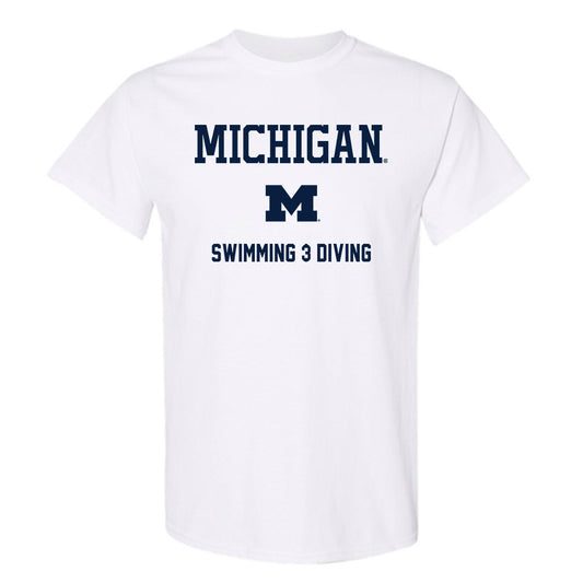 Michigan - NCAA Women's Swimming & Diving : Bella Sims - Classic Shersey T-Shirt-0
