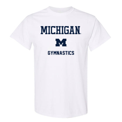 Michigan - NCAA Women's Gymnastics : Lily Clapper - Classic Shersey T-Shirt-0