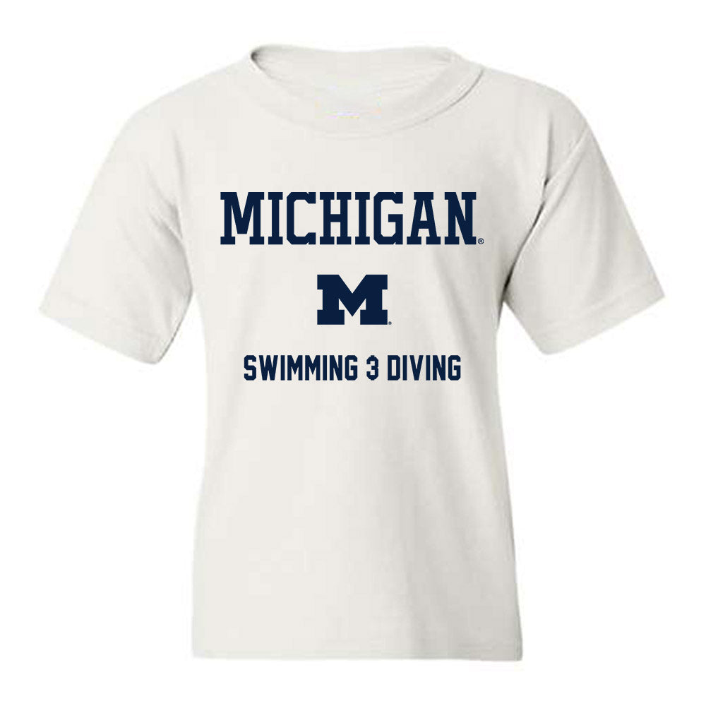 Michigan - NCAA Women's Swimming & Diving : Bella Sims - Classic Shersey Youth T-Shirt-0