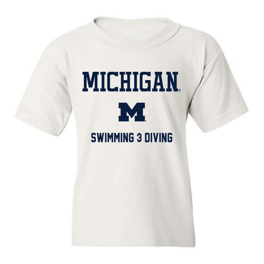 Michigan - NCAA Women's Swimming & Diving : Bella Sims - Classic Shersey Youth T-Shirt-0