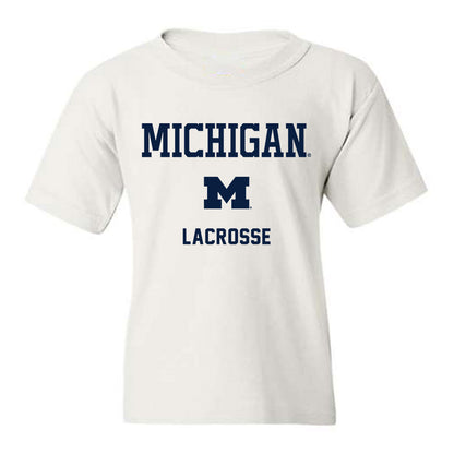 Michigan - NCAA Men's Lacrosse : Thomas Augustine - Classic Shersey Youth T-Shirt-0