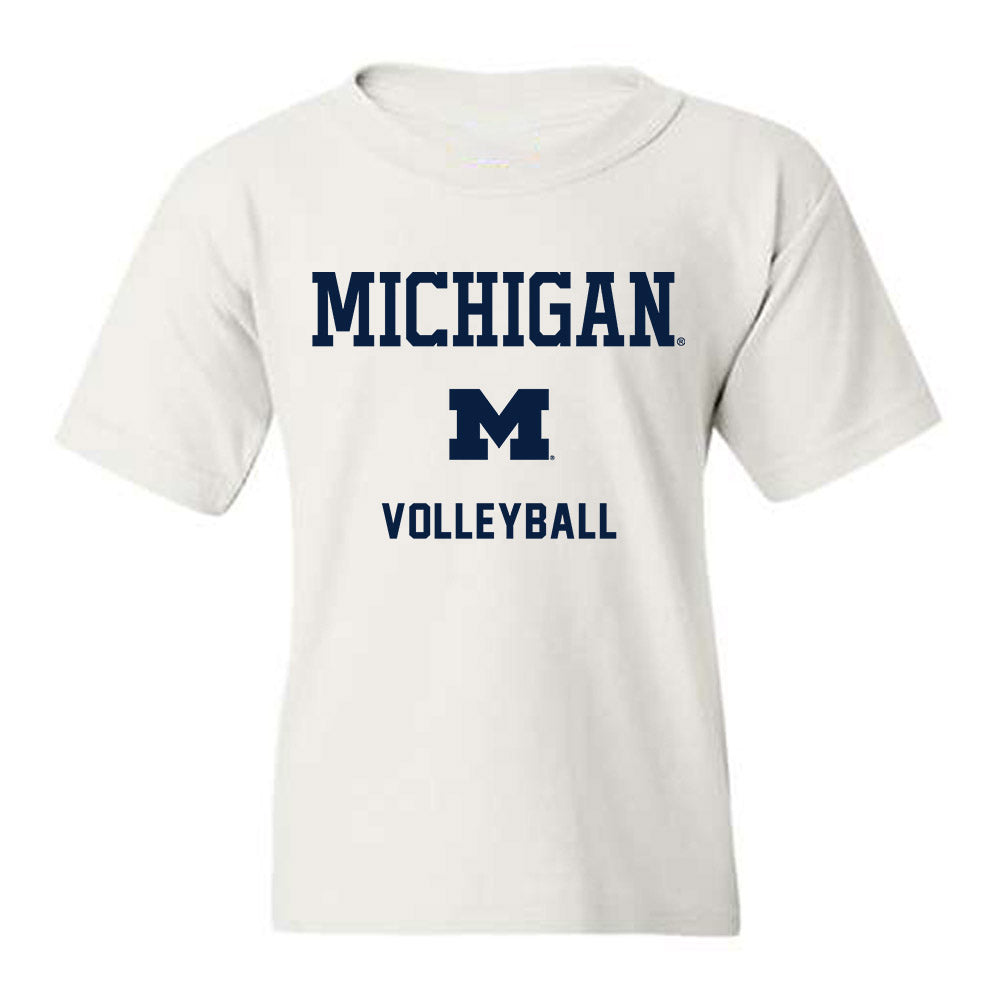 Michigan - NCAA Women's Volleyball : Carly Greskovics - Classic Shersey Youth T-Shirt-0