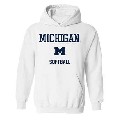 Michigan - NCAA Softball : Erin Hoehn - Classic Shersey Hooded Sweatshirt-0