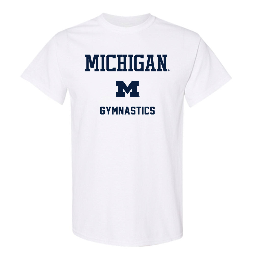 Michigan - NCAA Men's Gymnastics : Zach Granados - Classic Shersey T-Shirt-0