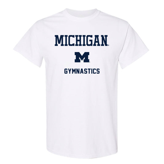 Michigan - NCAA Men's Gymnastics : Zach Granados - Classic Shersey T-Shirt-0