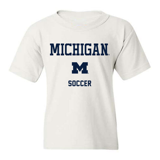 Michigan - NCAA Women's Soccer : Vickie Jones - Classic Shersey Youth T-Shirt-0