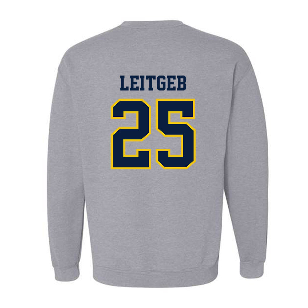 Michigan - NCAA Baseball : Brock leitgeb - Classic Shersey Crewneck Sweatshirt-1
