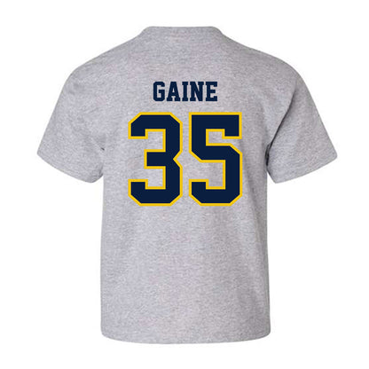 Michigan - NCAA Men's Lacrosse : Chris Gaine - Classic Shersey Youth T-Shirt-1