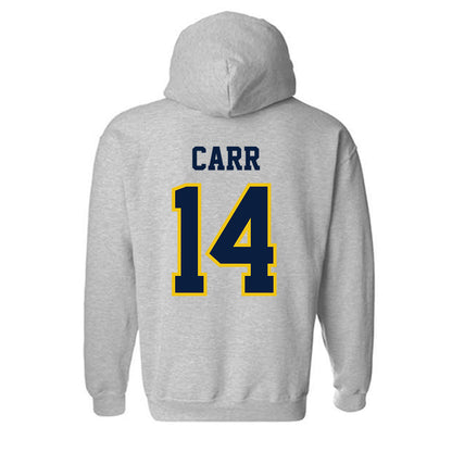 Michigan - NCAA Football : Tommy Carr - Classic Shersey Hooded Sweatshirt-1