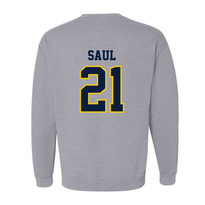 Michigan - NCAA Men's Soccer : Bode Saul - Classic Shersey Crewneck Sweatshirt-1