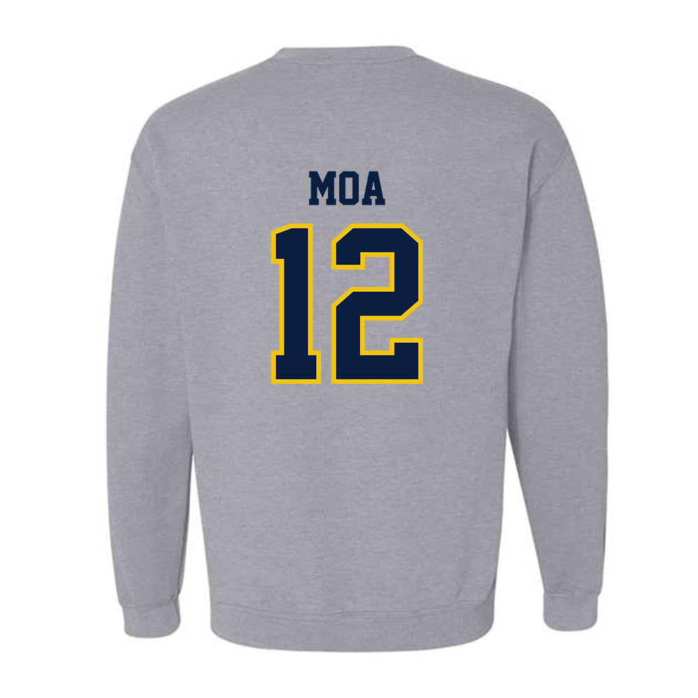 Michigan - NCAA Football : Salesi Moa - Classic Shersey Crewneck Sweatshirt-1