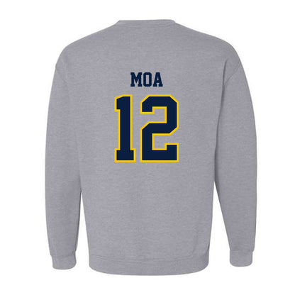 Michigan - NCAA Football : Salesi Moa - Classic Shersey Crewneck Sweatshirt-1