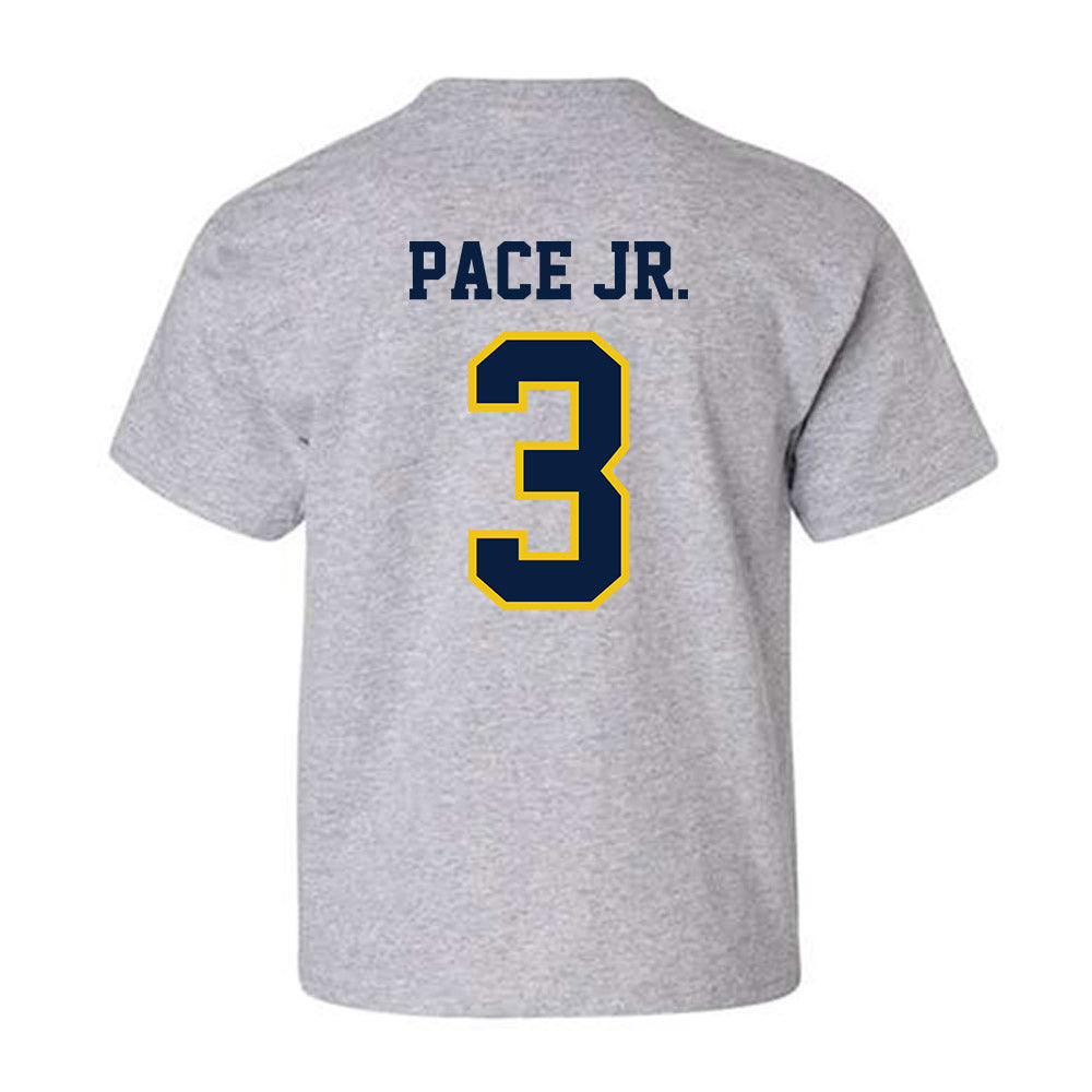 Michigan - NCAA Baseball : Greg Pace Jr. - Classic Shersey Youth T-Shirt-1
