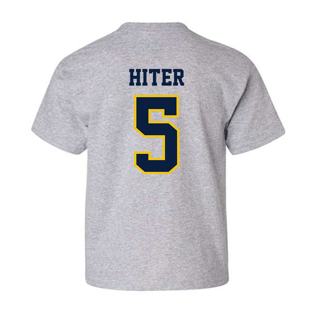 Michigan - NCAA Football : Savion Hiter - Classic Shersey Youth T-Shirt-1