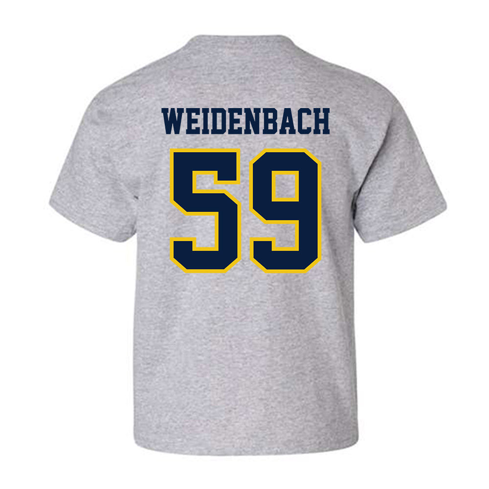 Michigan - NCAA Football : John Weidenbach - Classic Shersey Youth T-Shirt-1
