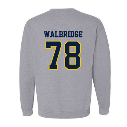 Michigan - NCAA Football : Marky Walbridge - Classic Shersey Crewneck Sweatshirt-1