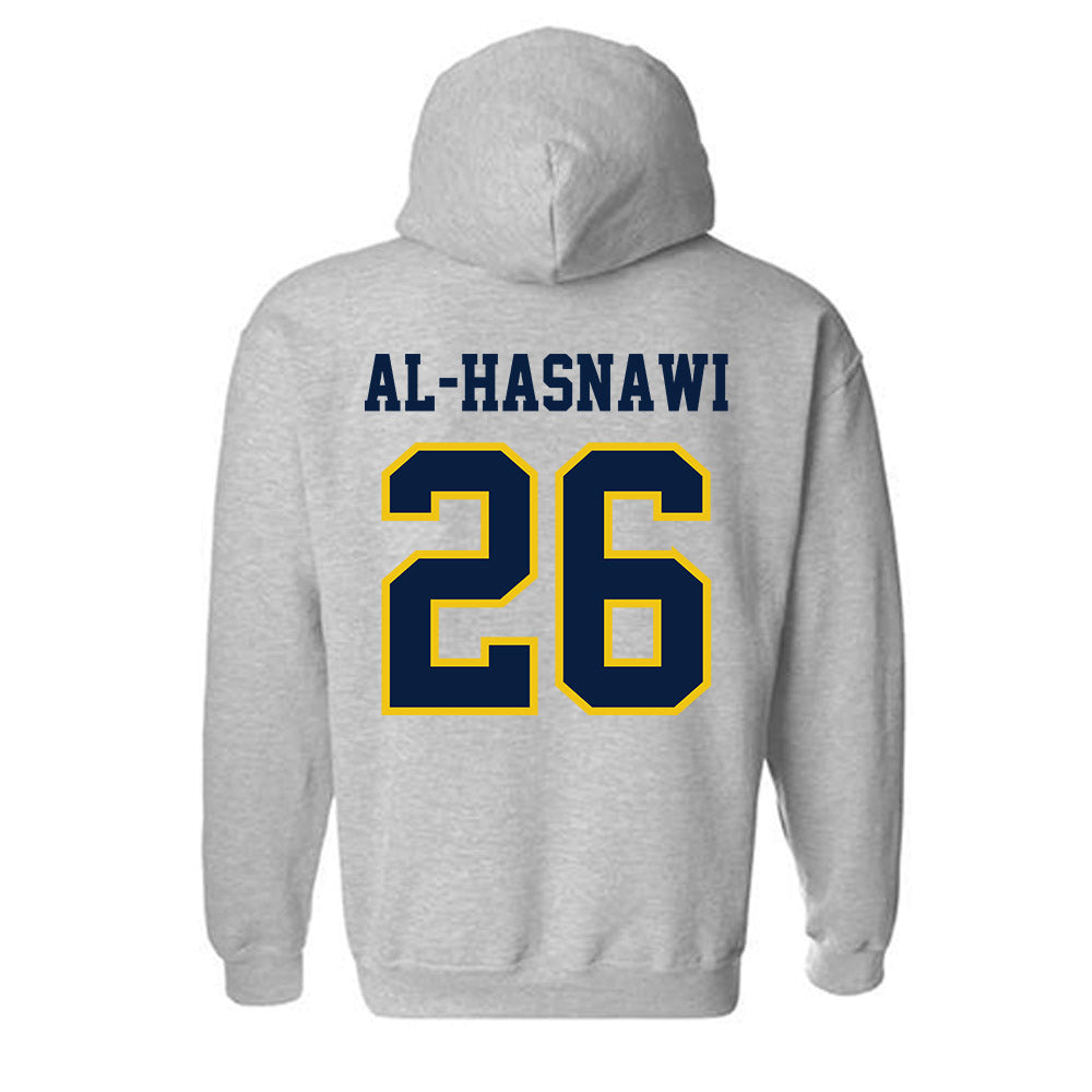Michigan - NCAA Men's Soccer : Moshtaba Al-Hasnawi - Classic Shersey Hooded Sweatshirt-1