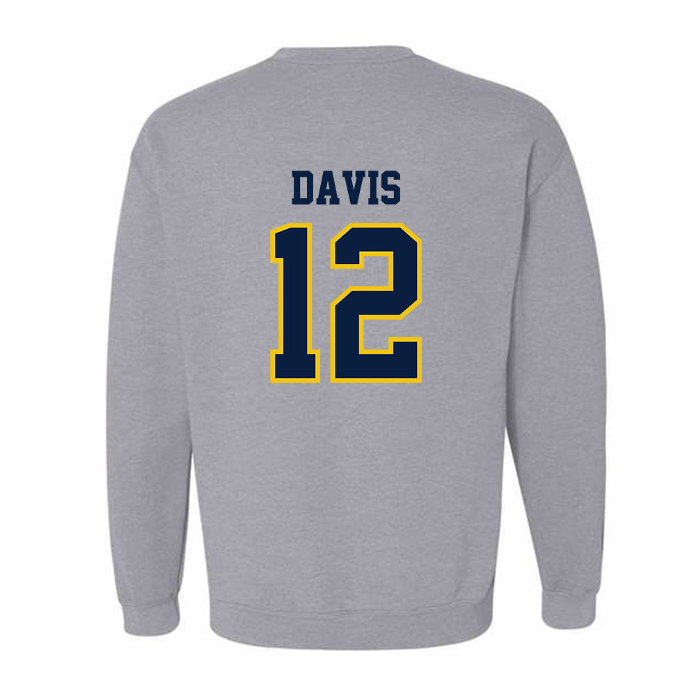 Michigan - NCAA Women's Lacrosse : Lucy Davis - Classic Shersey Crewneck Sweatshirt-1