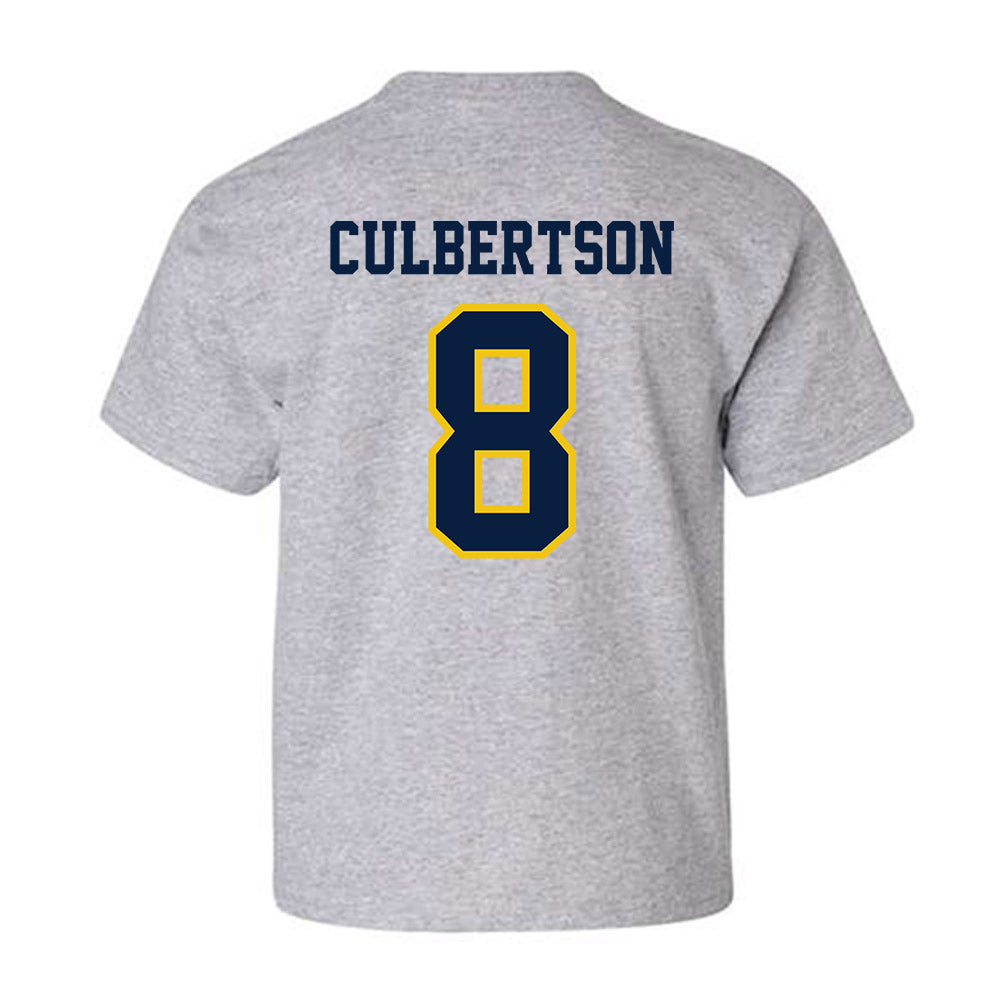 Michigan - NCAA Baseball : Drew Culbertson - Classic Shersey Youth T-Shirt-1