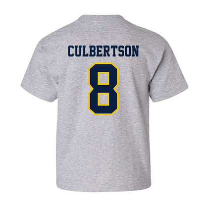 Michigan - NCAA Baseball : Drew Culbertson - Classic Shersey Youth T-Shirt-1