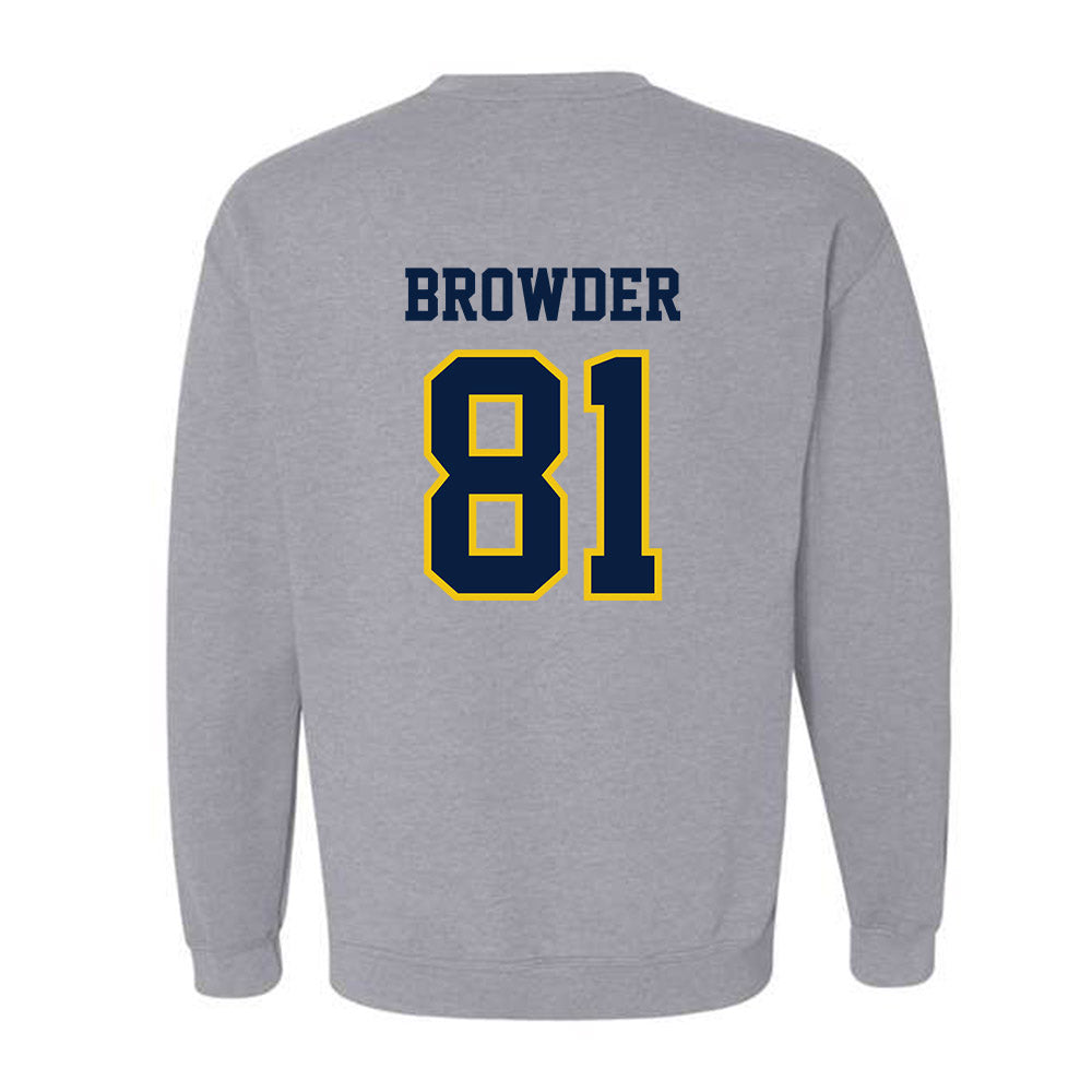 Michigan - NCAA Football : Jamar Browder - Classic Shersey Crewneck Sweatshirt-1
