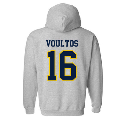 Michigan - NCAA Men's Lacrosse : Nicholas Voultos - Classic Shersey Hooded Sweatshirt-1