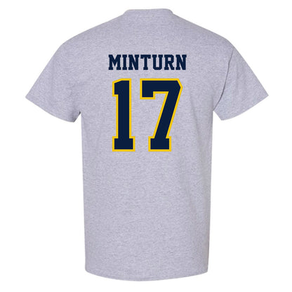 Michigan - NCAA Women's Lacrosse : Megan Minturn - Classic Shersey T-Shirt-1