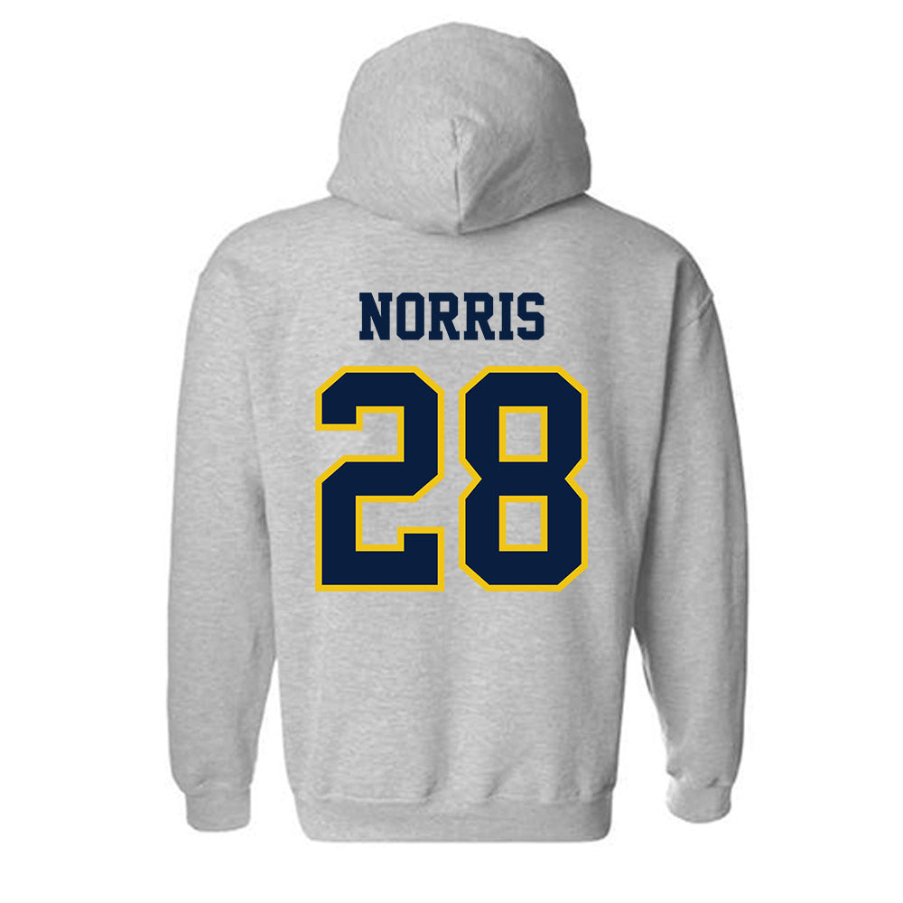 Michigan - NCAA Women's Lacrosse : Calli Norris - Classic Shersey Hooded Sweatshirt-1