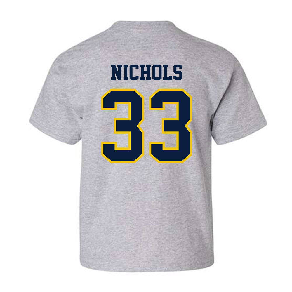 Michigan - NCAA Football : Dominic Nichols - Classic Shersey Youth T-Shirt-1