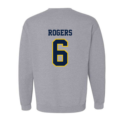 Michigan - NCAA Men's Soccer : Quin Rogers - Classic Shersey Crewneck Sweatshirt-1