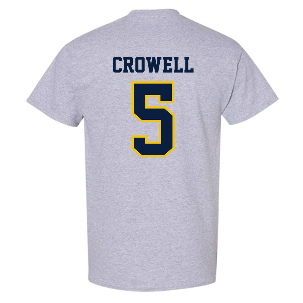 Michigan - NCAA Men's Lacrosse : Doster Crowell - Classic Shersey T-Shirt-1