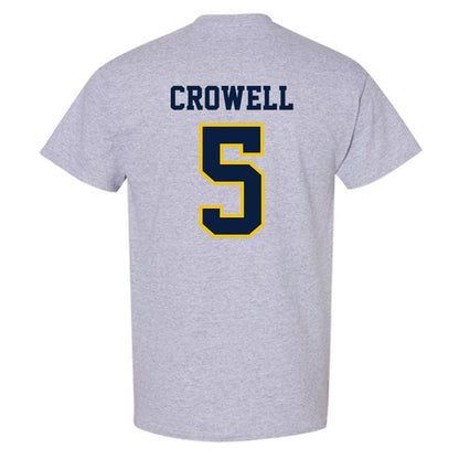 Michigan - NCAA Men's Lacrosse : Doster Crowell - Classic Shersey T-Shirt-1