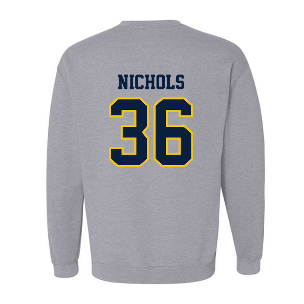 Michigan - NCAA Football : Josh Nichols - Classic Shersey Crewneck Sweatshirt-1