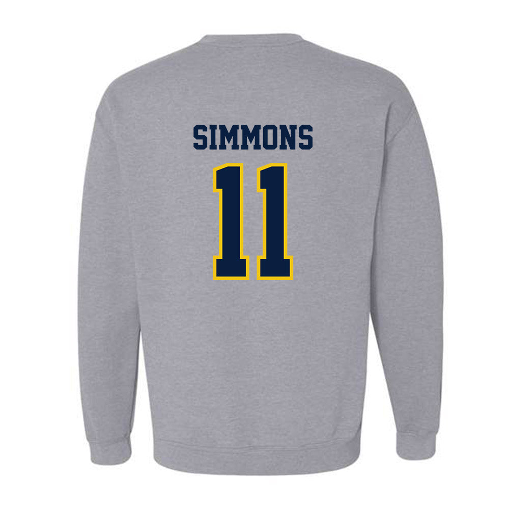 Michigan - NCAA Women's Volleyball : Amalia Simmons - Classic Shersey Crewneck Sweatshirt-1