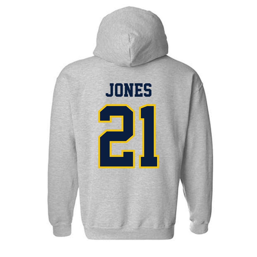 Michigan - NCAA Women's Soccer : Vickie Jones - Classic Shersey Hooded Sweatshirt-1