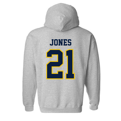 Michigan - NCAA Women's Soccer : Vickie Jones - Classic Shersey Hooded Sweatshirt-1