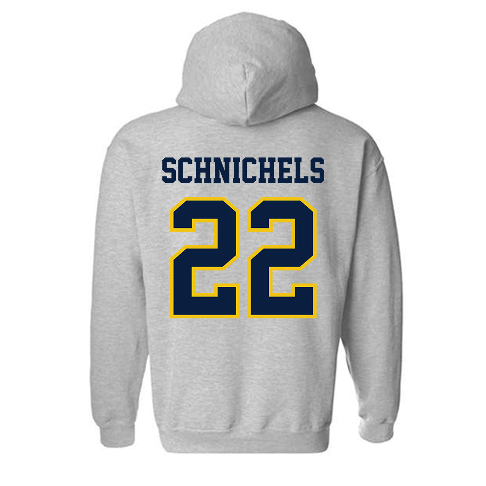 Michigan - NCAA Women's Volleyball : Sydney Schnichels - Classic Shersey Hooded Sweatshirt-1
